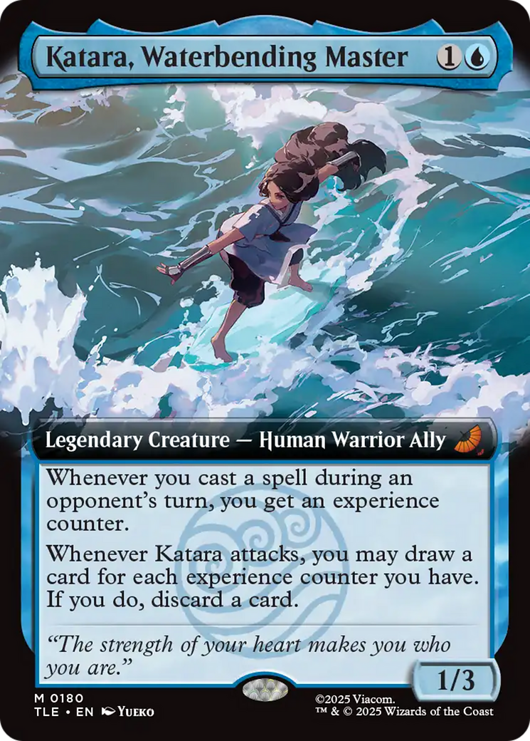 Katara, Waterbending Master (Extended Art) [Avatar: The Last Airbender: Eternal-Legal] | Game Master's Emporium (The New GME)