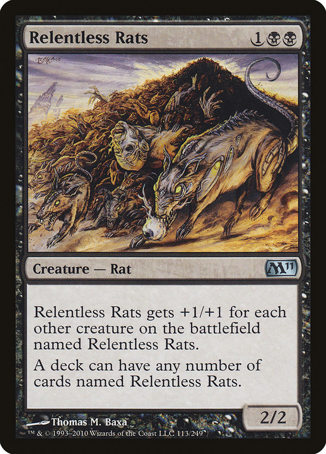 Relentless Rats [Magic 2011] | Game Master's Emporium (The New GME)