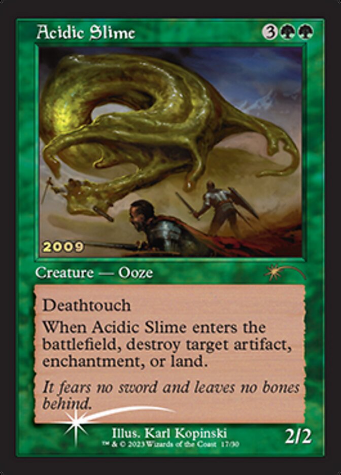Acidic Slime [30th Anniversary Promos] | Game Master's Emporium (The New GME)