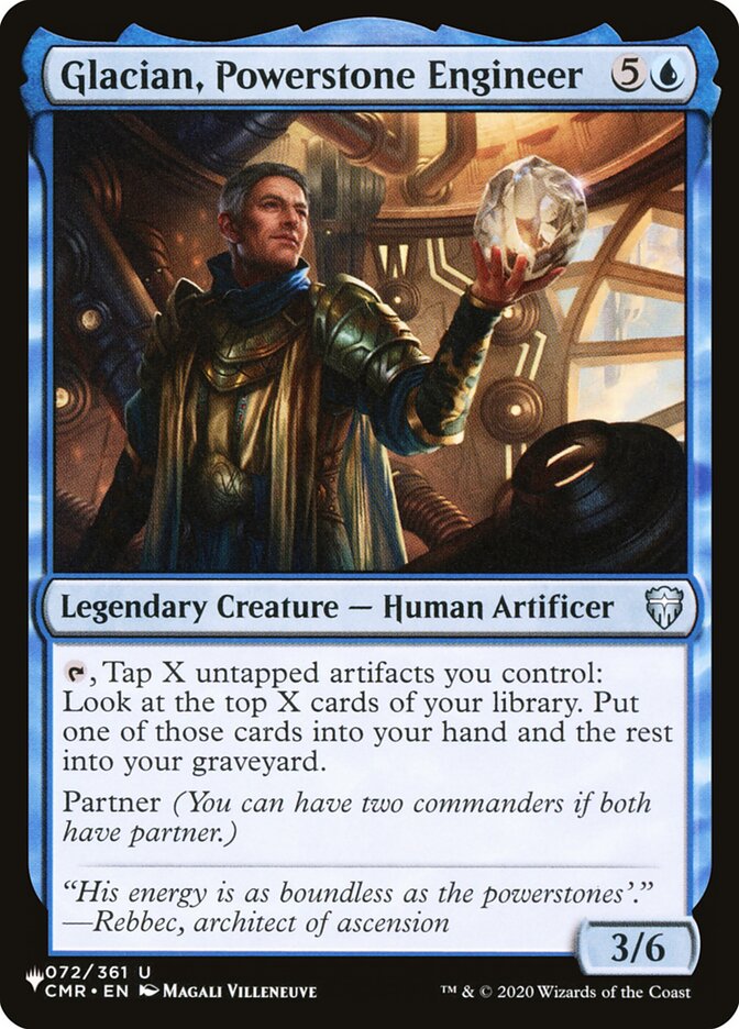 Glacian, Powerstone Engineer [The List] | Game Master's Emporium (The New GME)
