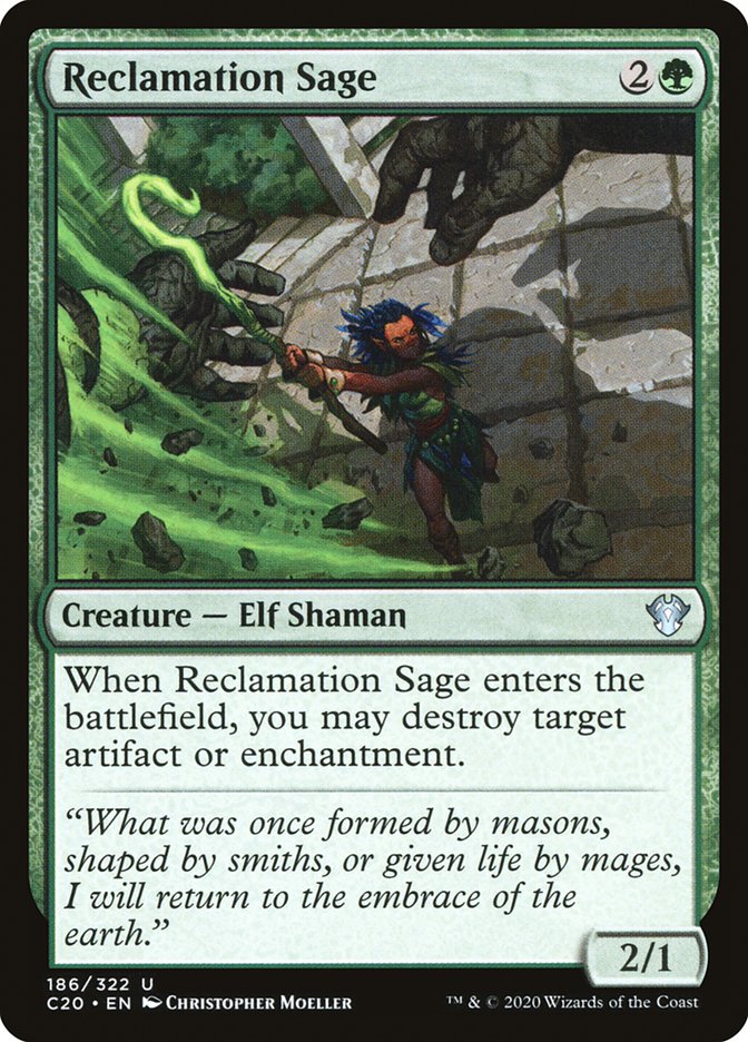 Reclamation Sage [Commander 2020] | Game Master's Emporium (The New GME)
