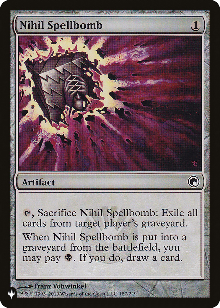 Nihil Spellbomb [The List] | Game Master's Emporium (The New GME)