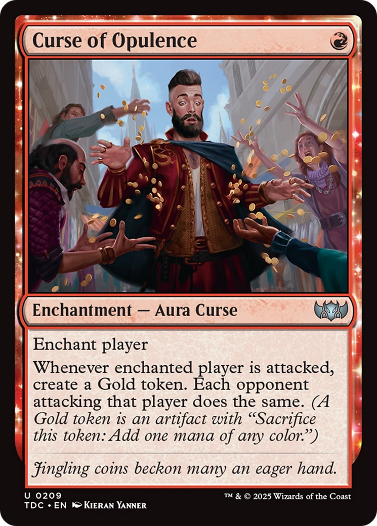Curse of Opulence [Tarkir: Dragonstorm Commander] | Game Master's Emporium (The New GME)