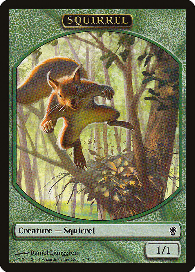 Squirrel Token [Conspiracy Tokens] | Game Master's Emporium (The New GME)