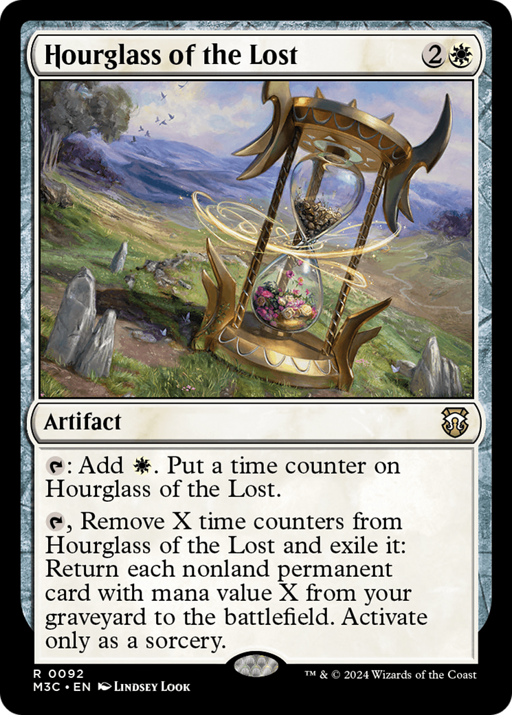 Hourglass of the Lost (Ripple Foil) [Modern Horizons 3 Commander] | Game Master's Emporium (The New GME)