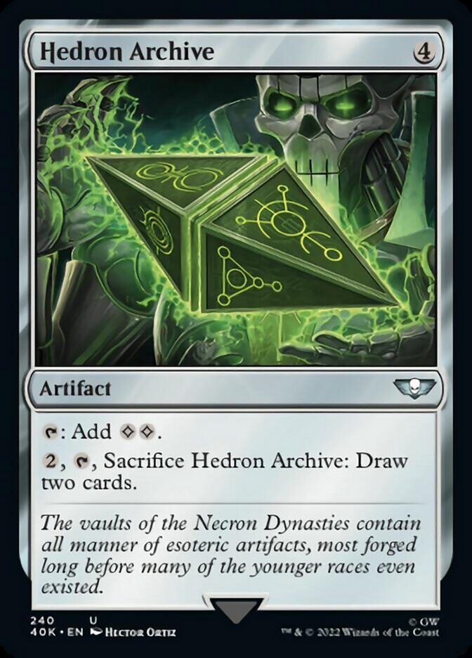 Hedron Archive (Surge Foil) [Warhammer 40,000] | Game Master's Emporium (The New GME)