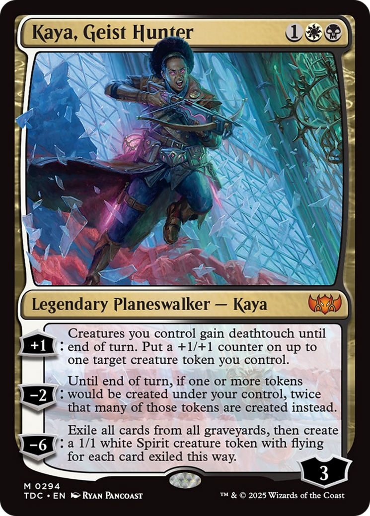 Kaya, Geist Hunter [Tarkir: Dragonstorm Commander] | Game Master's Emporium (The New GME)