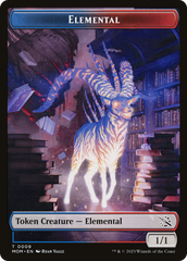 Elemental (09) // Spirit (13) Double-Sided Token [March of the Machine Tokens] | Game Master's Emporium (The New GME)