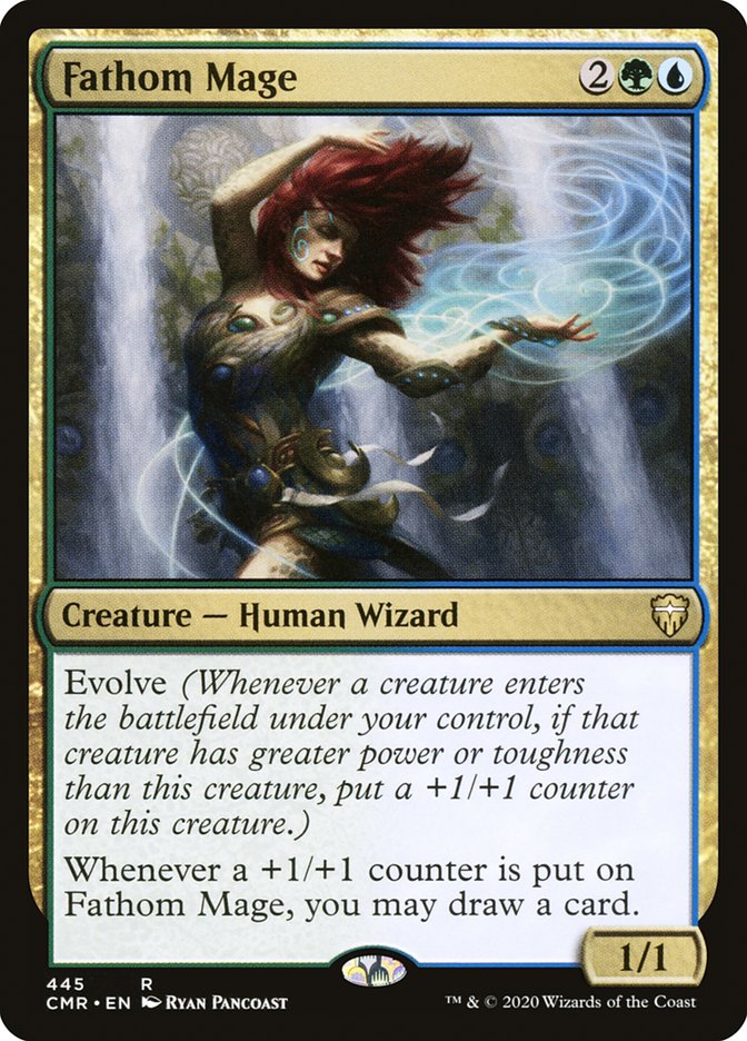 Fathom Mage [Commander Legends] | Game Master's Emporium (The New GME)