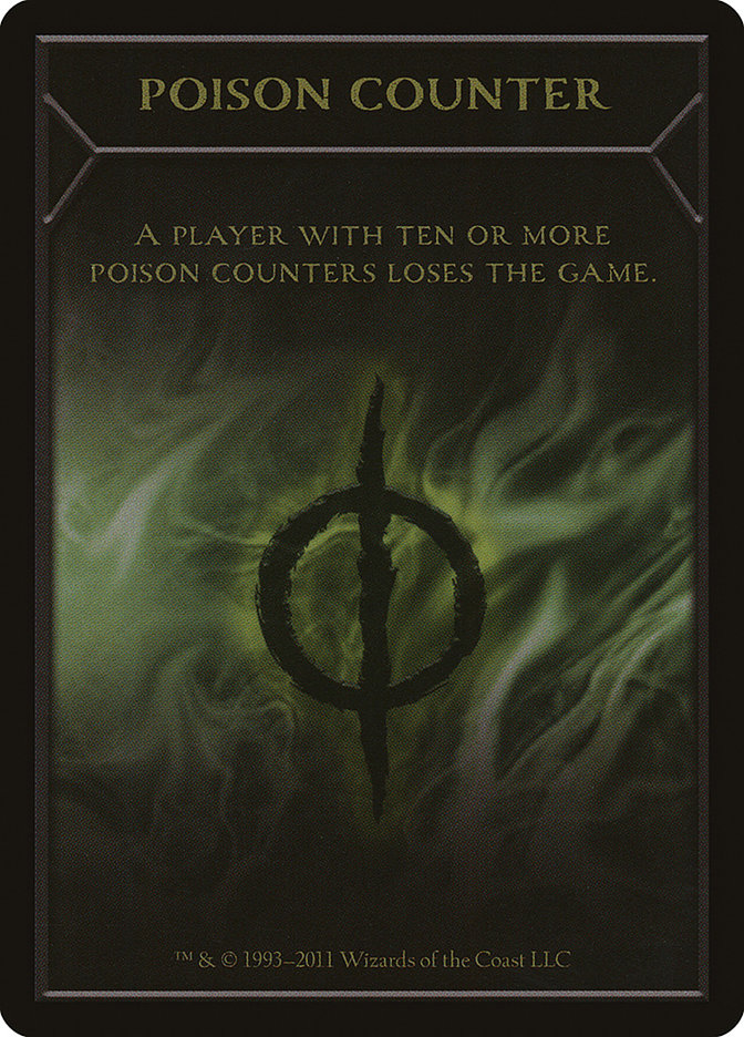 Poison Counter [New Phyrexia Tokens] | Game Master's Emporium (The New GME)