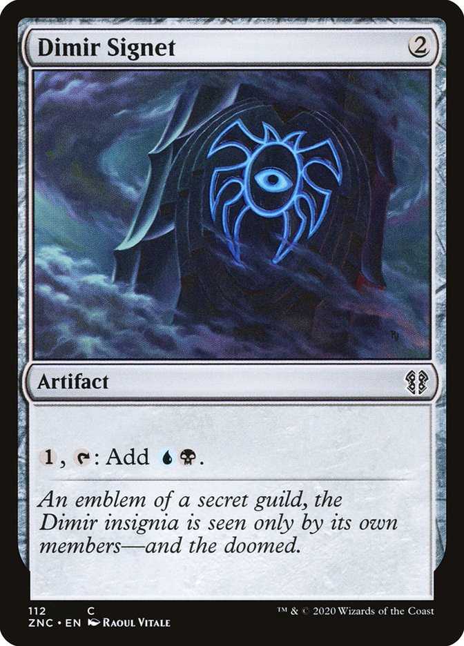 Dimir Signet [Zendikar Rising Commander] | Game Master's Emporium (The New GME)