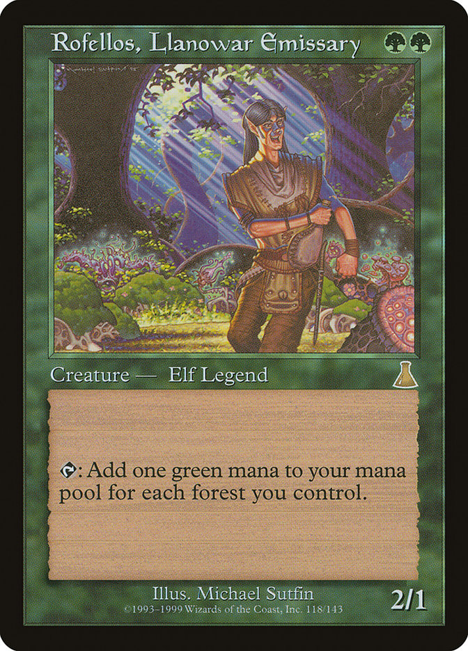 Rofellos, Llanowar Emissary [Urza's Destiny] | Game Master's Emporium (The New GME)