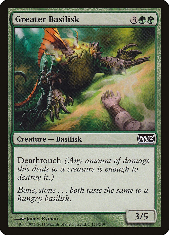 Greater Basilisk [Magic 2012] | Game Master's Emporium (The New GME)