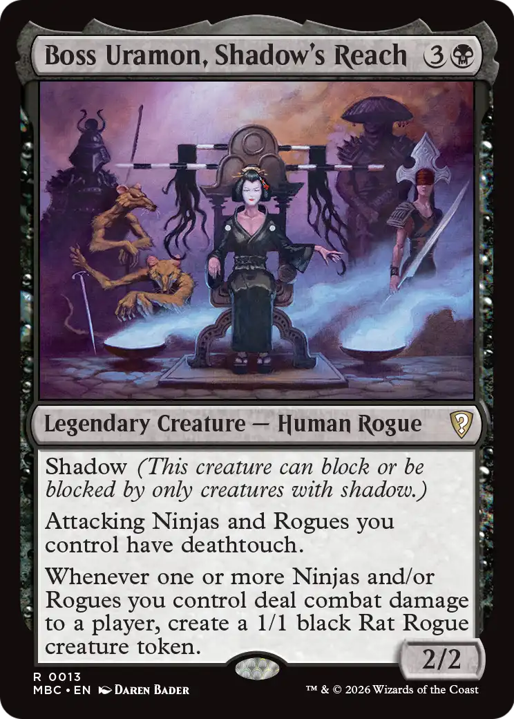 Boss Uramon, Shadow's Reach [Mystery Booster: Commander Edition] | Game Master's Emporium (The New GME)