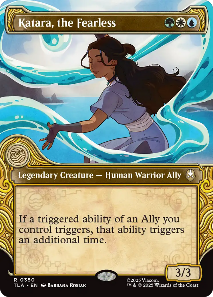 Katara, the Fearless (Showcase) [Avatar: The Last Airbender] | Game Master's Emporium (The New GME)