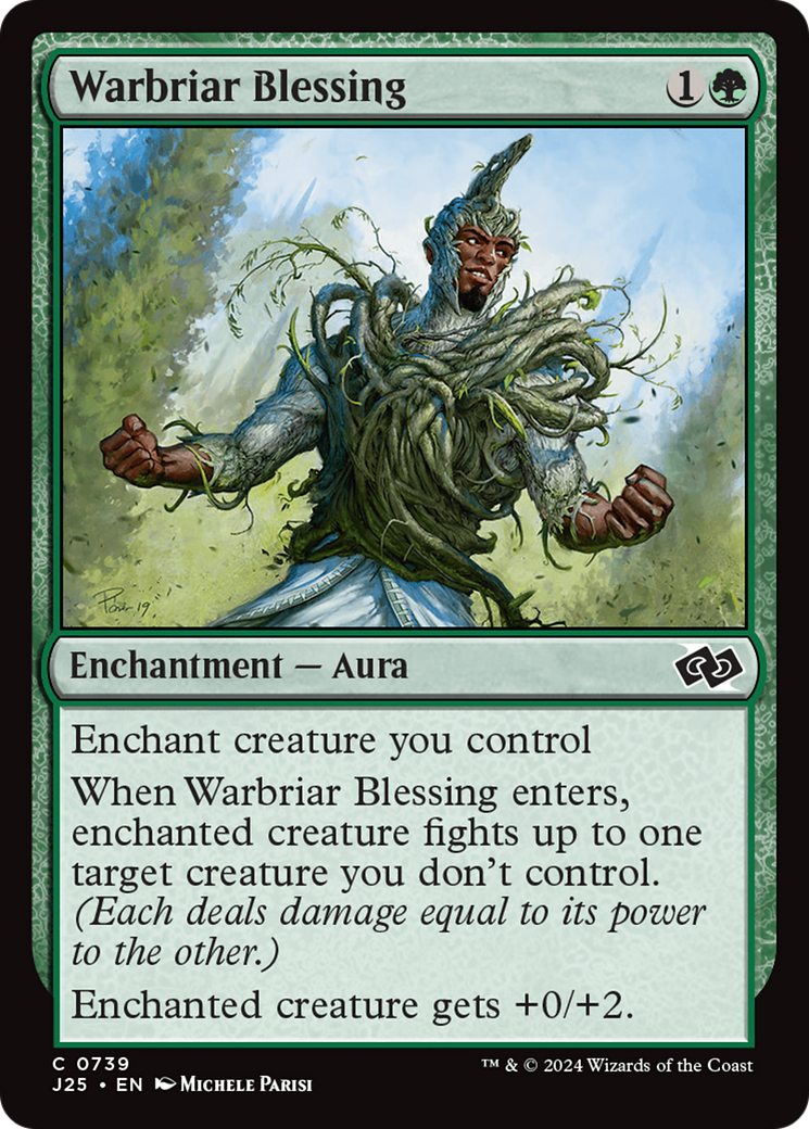 Warbriar Blessing [Foundations Jumpstart] | Game Master's Emporium (The New GME)