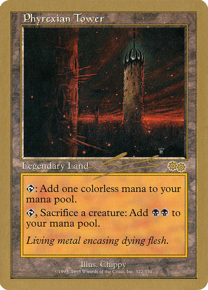 Phyrexian Tower (Nicolas Labarre) [World Championship Decks 2000] | Game Master's Emporium (The New GME)
