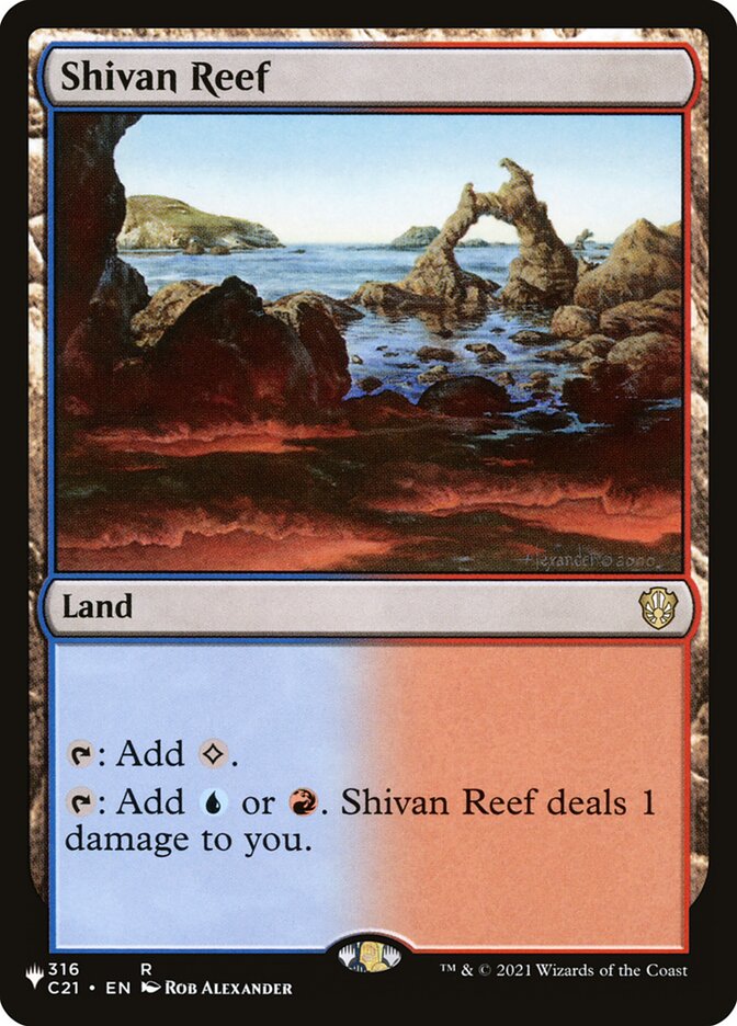Shivan Reef [Secret Lair: Heads I Win, Tails You Lose] | Game Master's Emporium (The New GME)