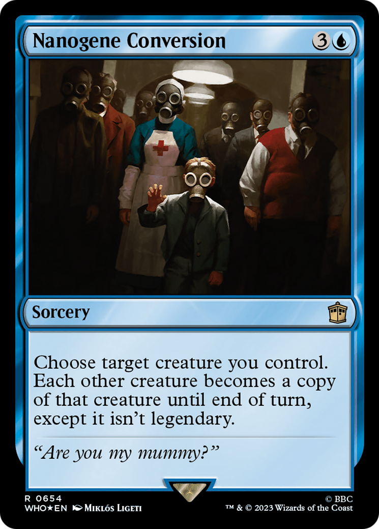 Nanogene Conversion (Surge Foil) [Doctor Who] | Game Master's Emporium (The New GME)