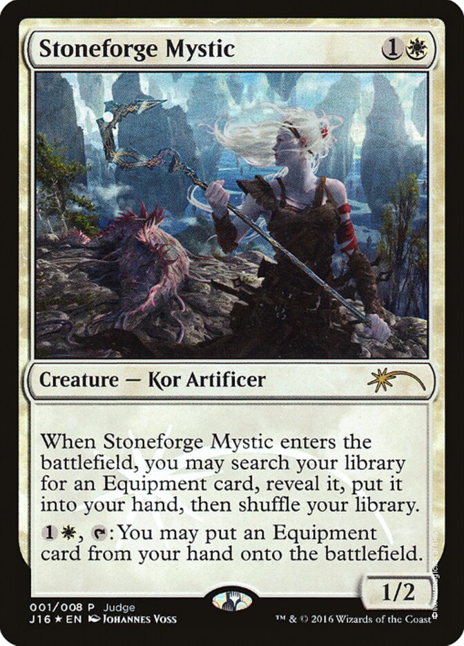Stoneforge Mystic [Judge Gift Cards 2016] | Game Master's Emporium (The New GME)