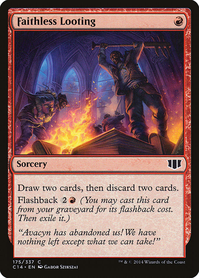 Faithless Looting [Commander 2014] | Game Master's Emporium (The New GME)