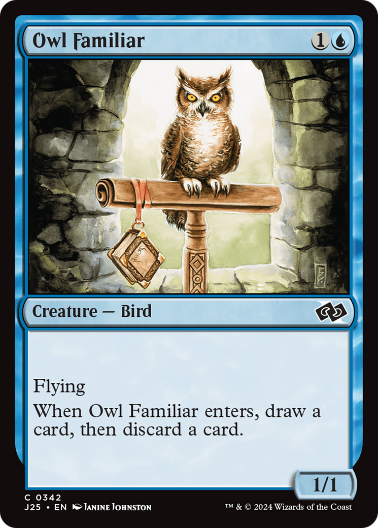 Owl Familiar [Foundations Jumpstart] | Game Master's Emporium (The New GME)