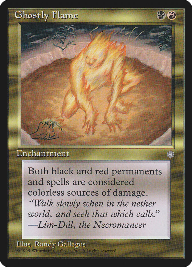 Ghostly Flame [Ice Age] | Game Master's Emporium (The New GME)