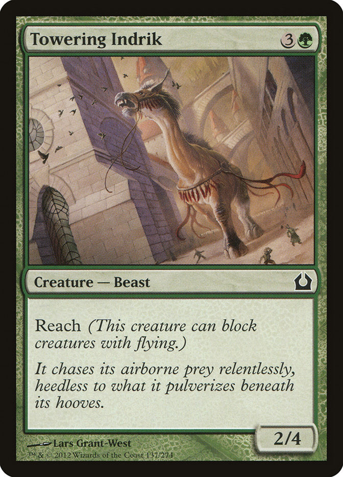 Towering Indrik [Return to Ravnica] | Game Master's Emporium (The New GME)