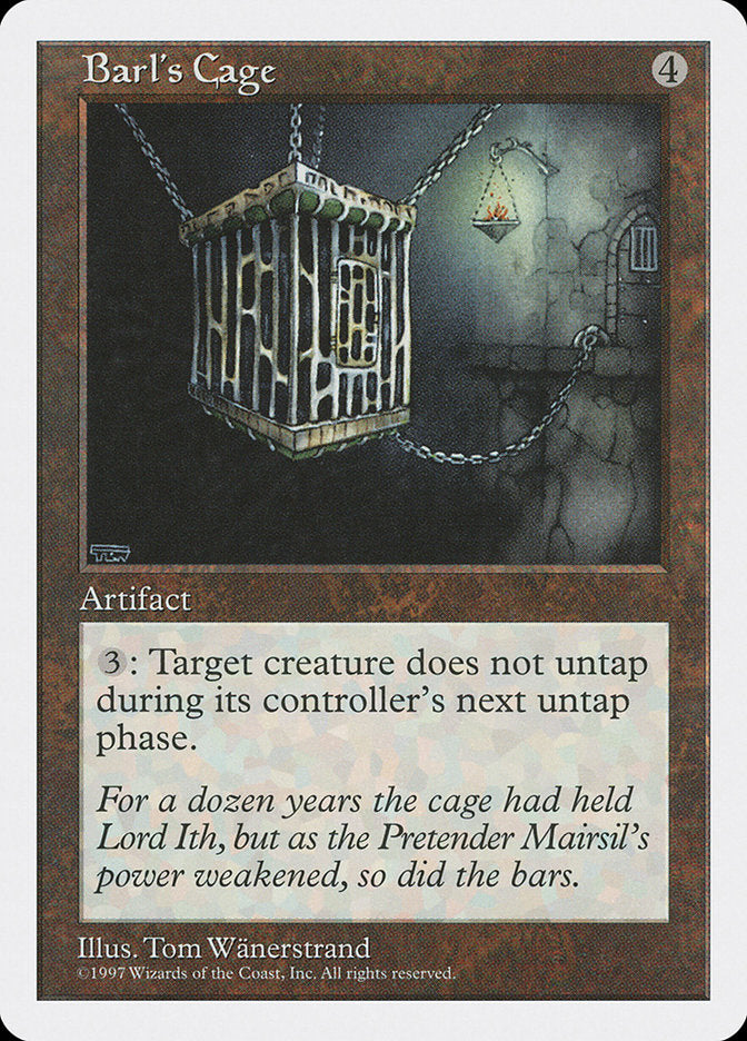 Barl's Cage [Fifth Edition] | Game Master's Emporium (The New GME)