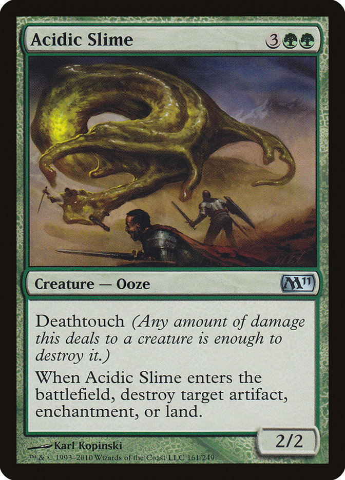 Acidic Slime [Magic 2011] | Game Master's Emporium (The New GME)