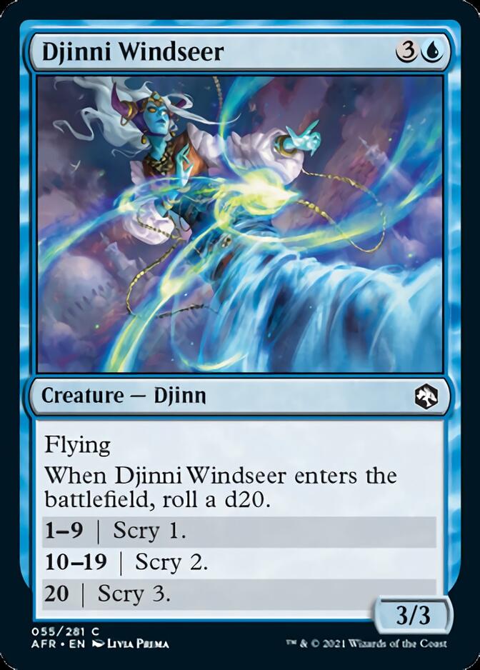 Djinni Windseer [Dungeons & Dragons: Adventures in the Forgotten Realms] | Game Master's Emporium (The New GME)