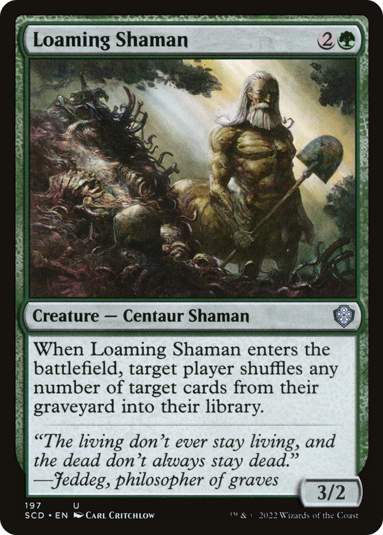 Loaming Shaman [Starter Commander Decks] | Game Master's Emporium (The New GME)
