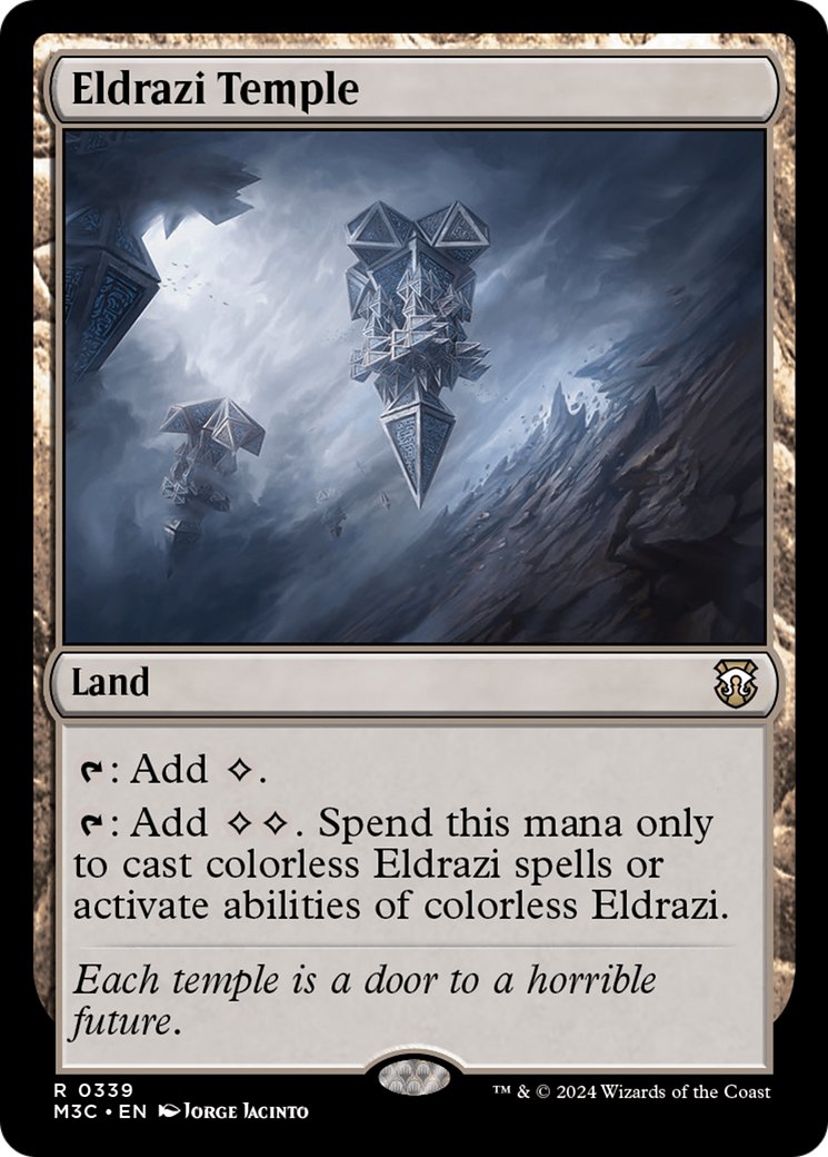 Eldrazi Temple (Ripple Foil) [Modern Horizons 3 Commander] | Game Master's Emporium (The New GME)