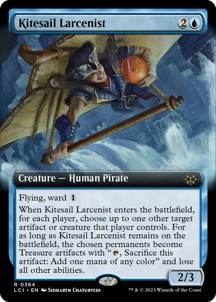 Kitesail Larcenist (Extended Art) [The Lost Caverns of Ixalan] | Game Master's Emporium (The New GME)