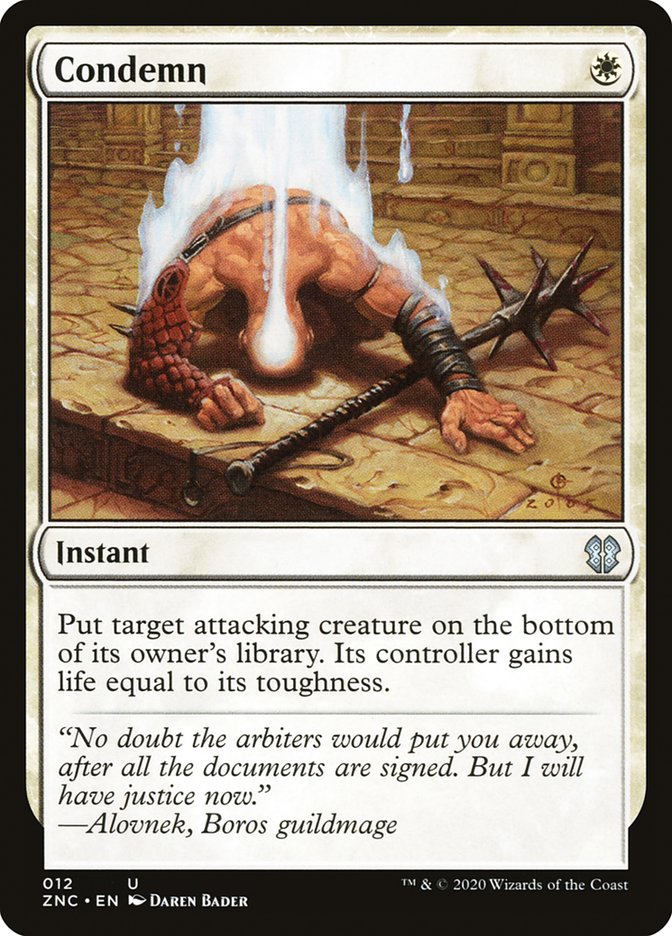 Condemn [Zendikar Rising Commander] | Game Master's Emporium (The New GME)