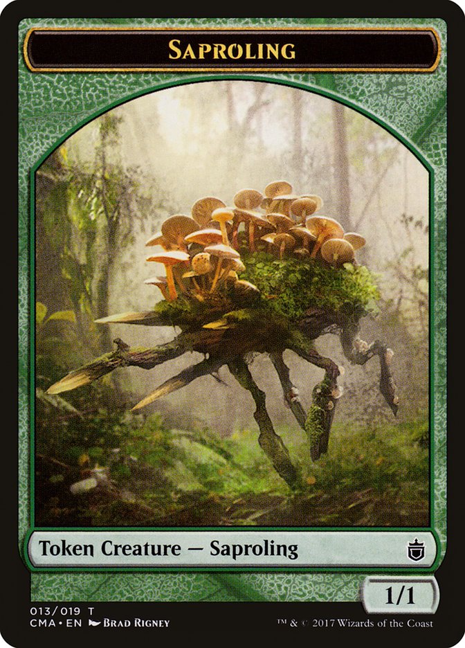 Saproling Token [Commander Anthology Tokens] | Game Master's Emporium (The New GME)