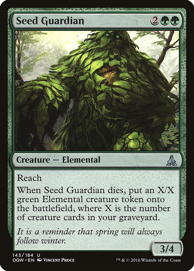 Seed Guardian [Oath of the Gatewatch] | Game Master's Emporium (The New GME)