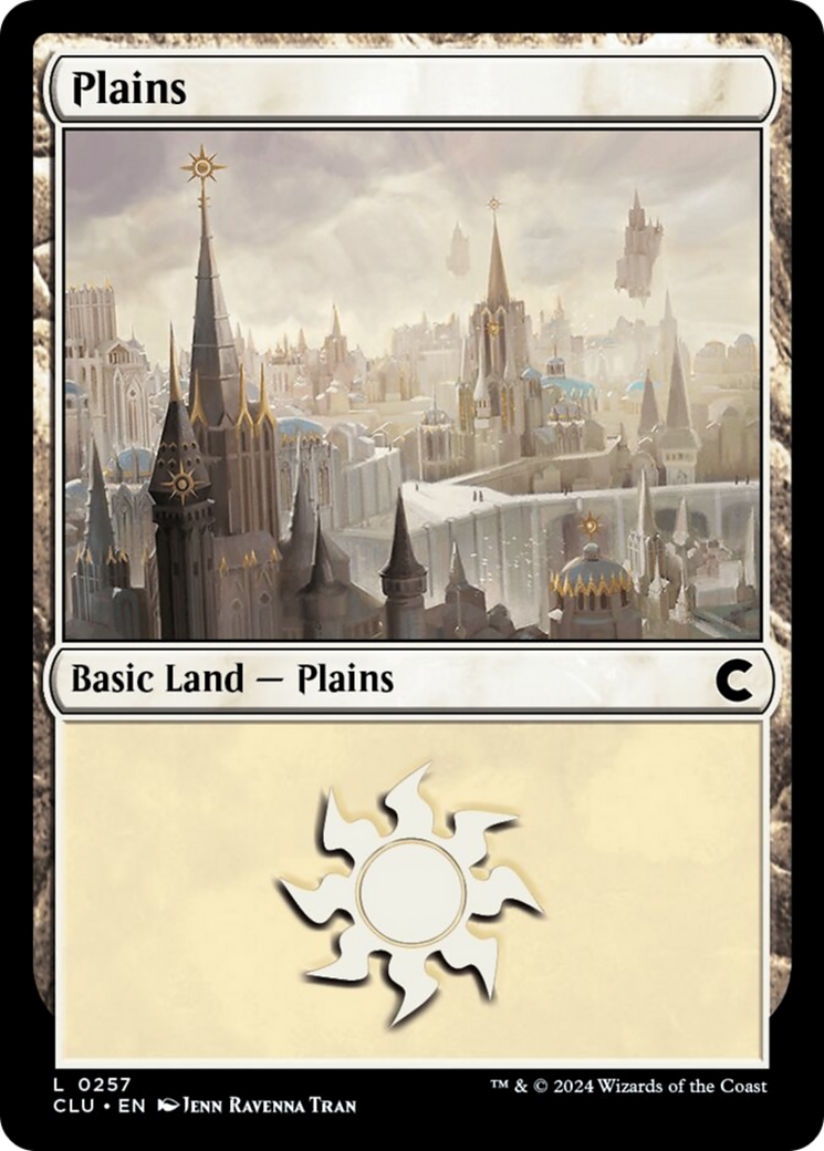 Plains (0257) [Ravnica: Clue Edition] | Game Master's Emporium (The New GME)
