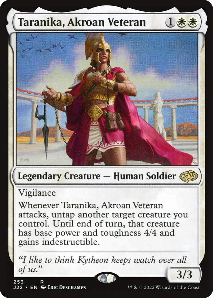 Taranika, Akroan Veteran [Jumpstart 2022] | Game Master's Emporium (The New GME)