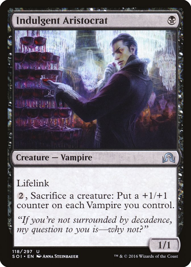 Indulgent Aristocrat [Shadows over Innistrad] | Game Master's Emporium (The New GME)