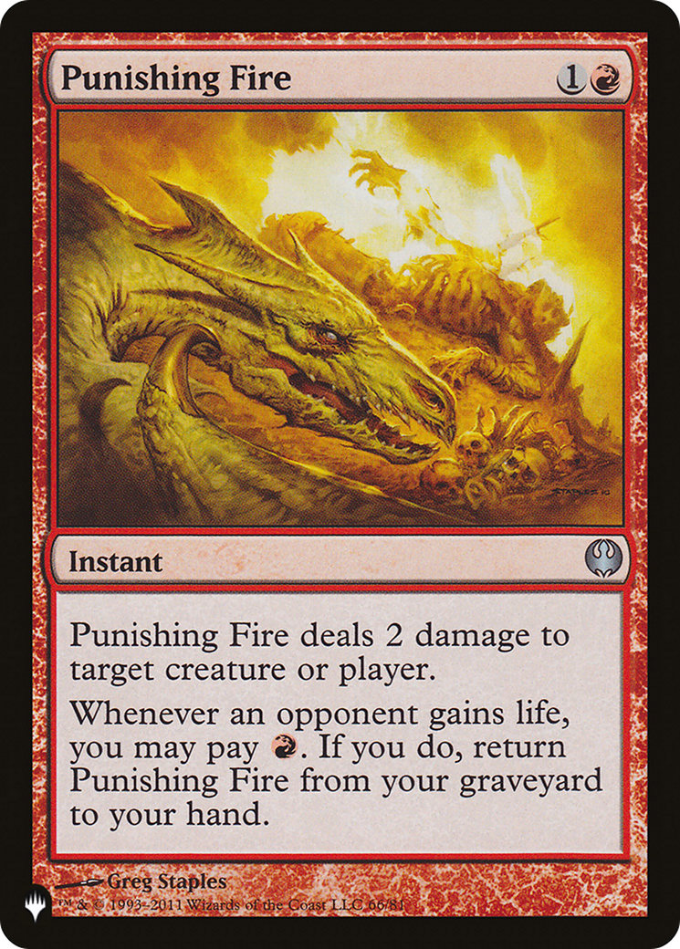 Punishing Fire [The List] | Game Master's Emporium (The New GME)