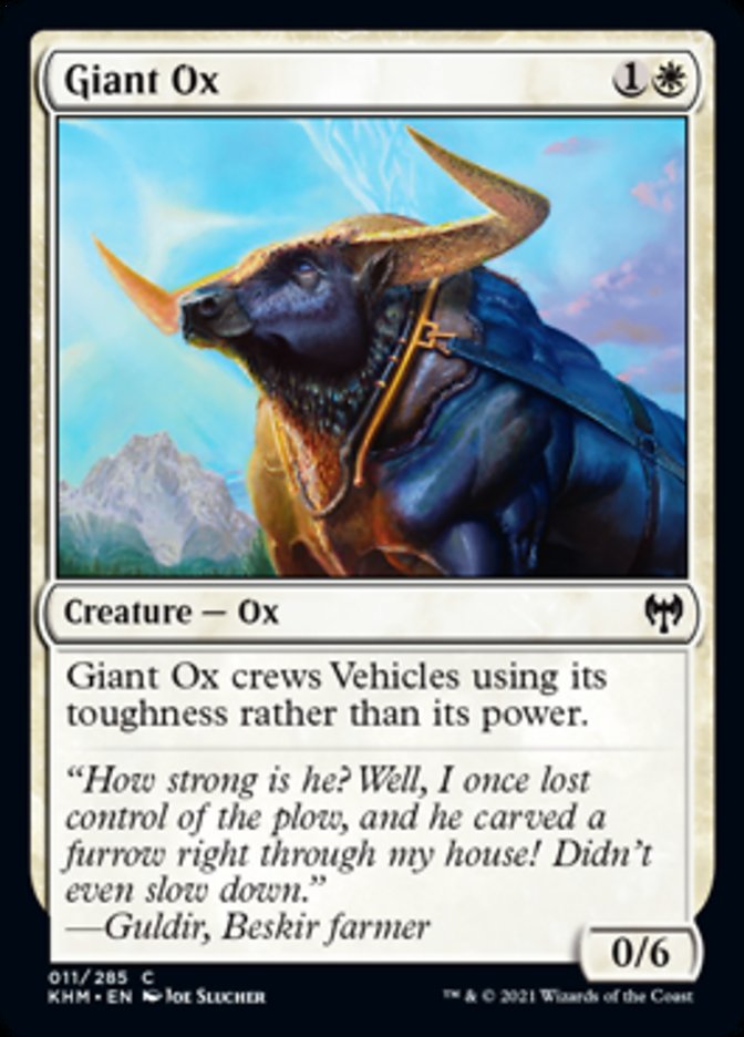 Giant Ox [Kaldheim] | Game Master's Emporium (The New GME)