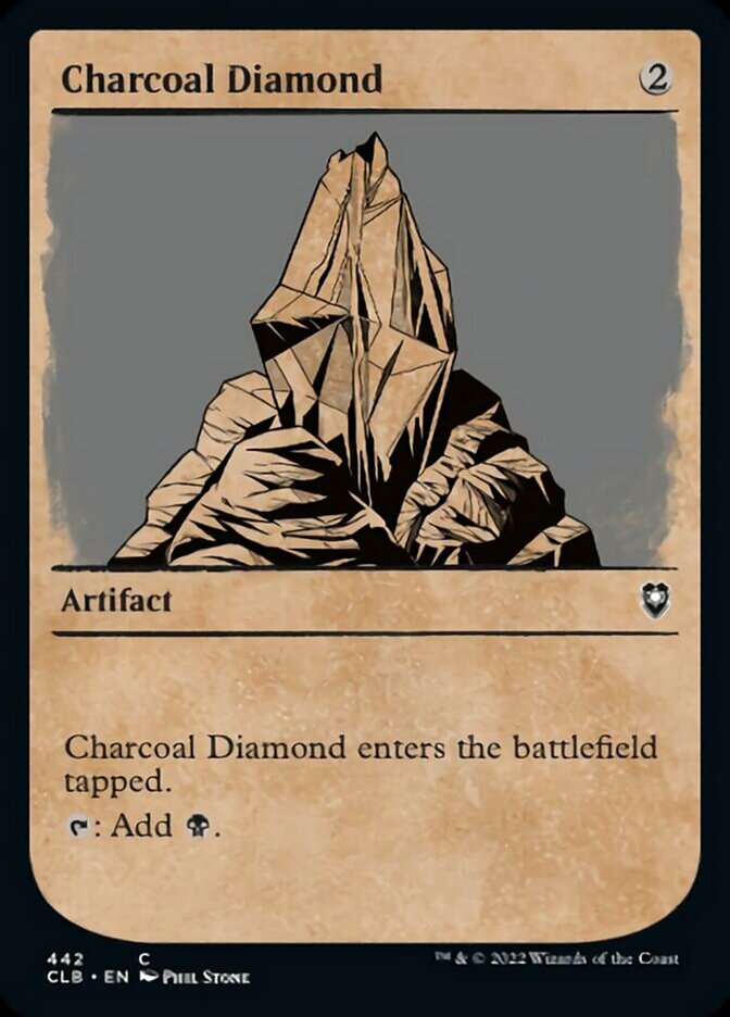 Charcoal Diamond (Showcase) [Commander Legends: Battle for Baldur's Gate] | Game Master's Emporium (The New GME)