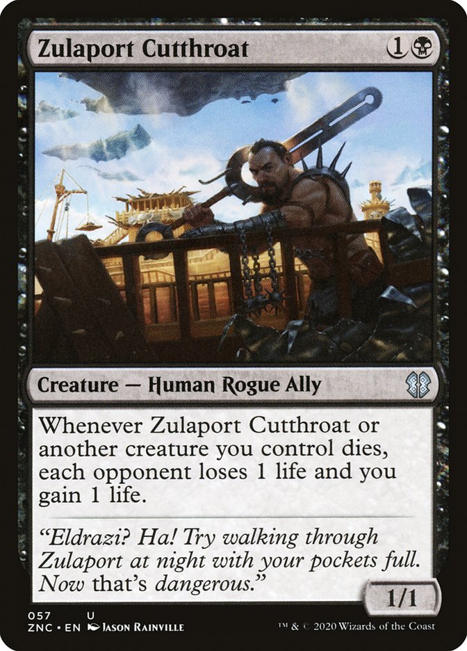 Zulaport Cutthroat [Zendikar Rising Commander] | Game Master's Emporium (The New GME)