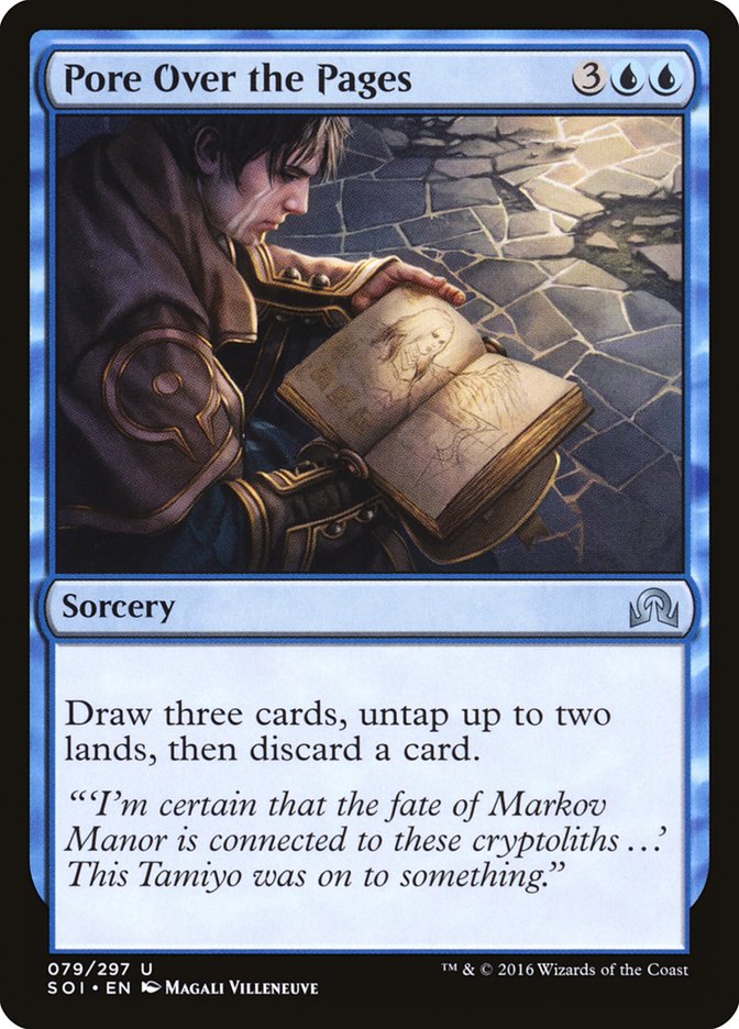 Pore Over the Pages [Shadows over Innistrad] | Game Master's Emporium (The New GME)