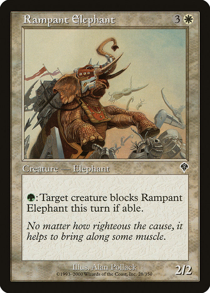 Rampant Elephant [Invasion] | Game Master's Emporium (The New GME)