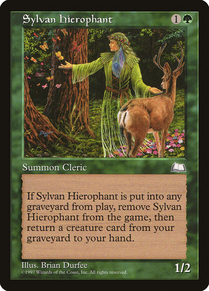 Sylvan Hierophant [Weatherlight] | Game Master's Emporium (The New GME)