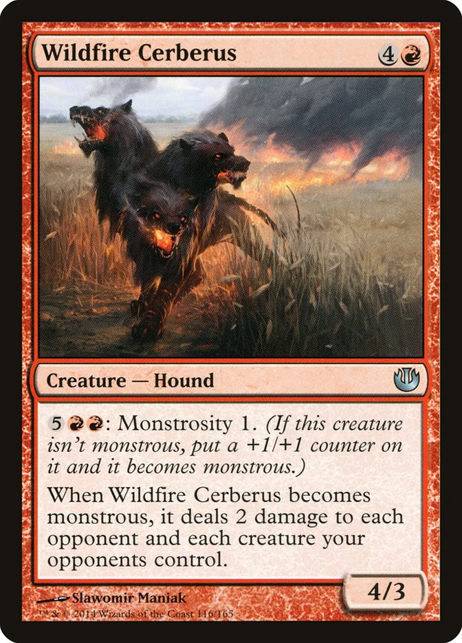 Wildfire Cerberus [Journey into Nyx] | Game Master's Emporium (The New GME)