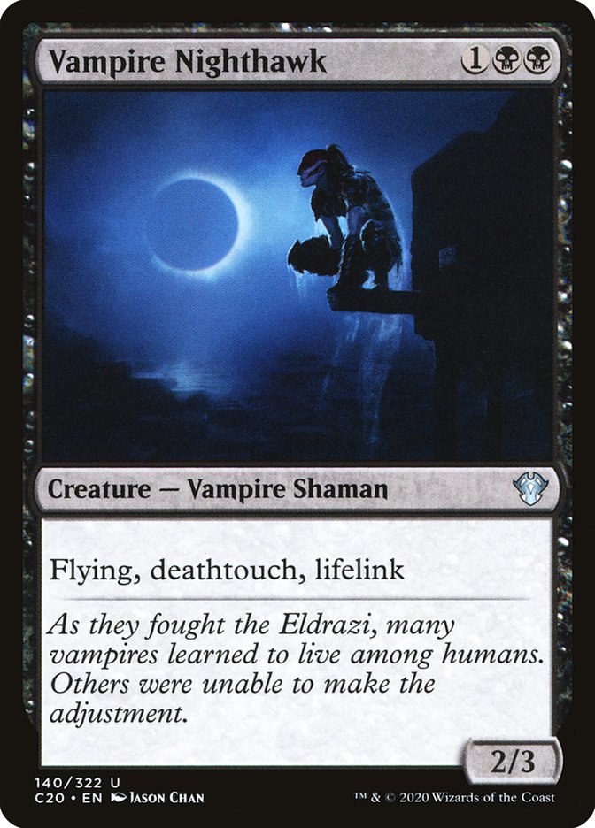 Vampire Nighthawk [Commander 2020] | Game Master's Emporium (The New GME)