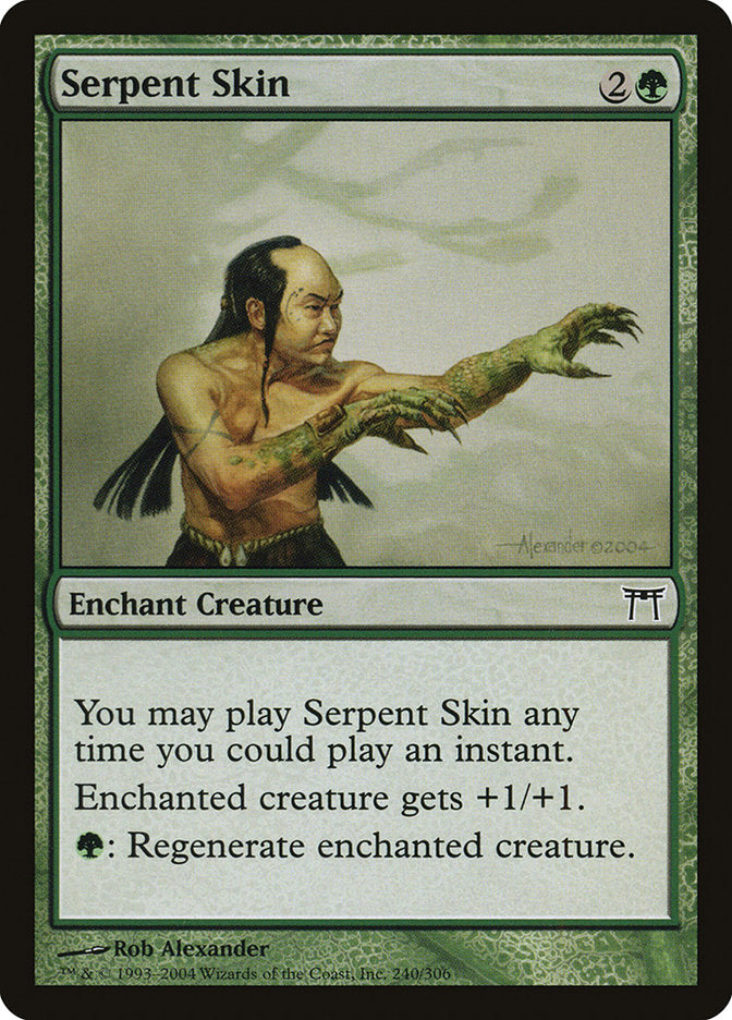Serpent Skin [Champions of Kamigawa] | Game Master's Emporium (The New GME)